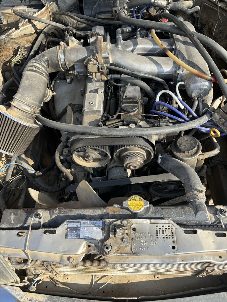 Mersedes W124 na 2JZ матор обиом 3 от лексус