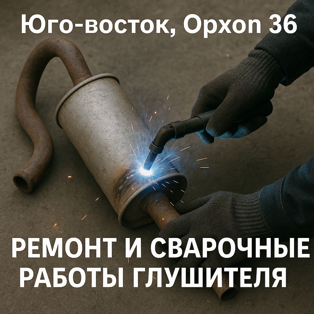 Ремонт глушителя Юго-Восток, Орхон 36