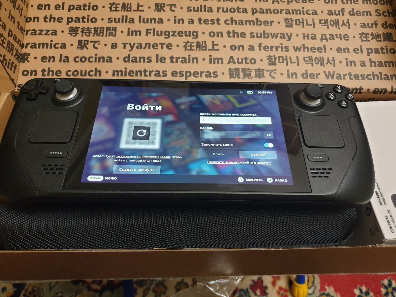 Steam Deck LCD 256 Gb в упаковке,состояние идеальное