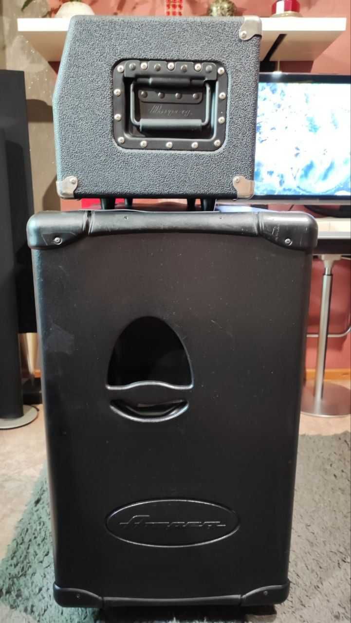 Басовый усилитель Ampeg SVT-350H CS и
Гитарный кабинет Ampeg PR-410HLF