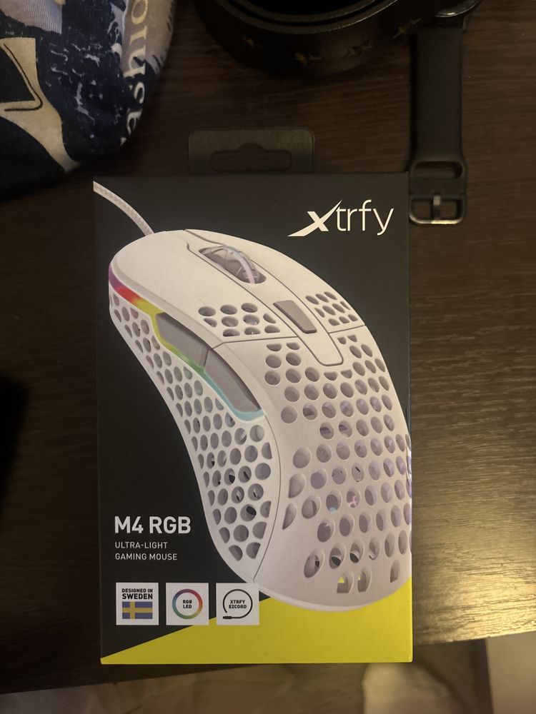 Игровая мышь xtrfy m4 rgb