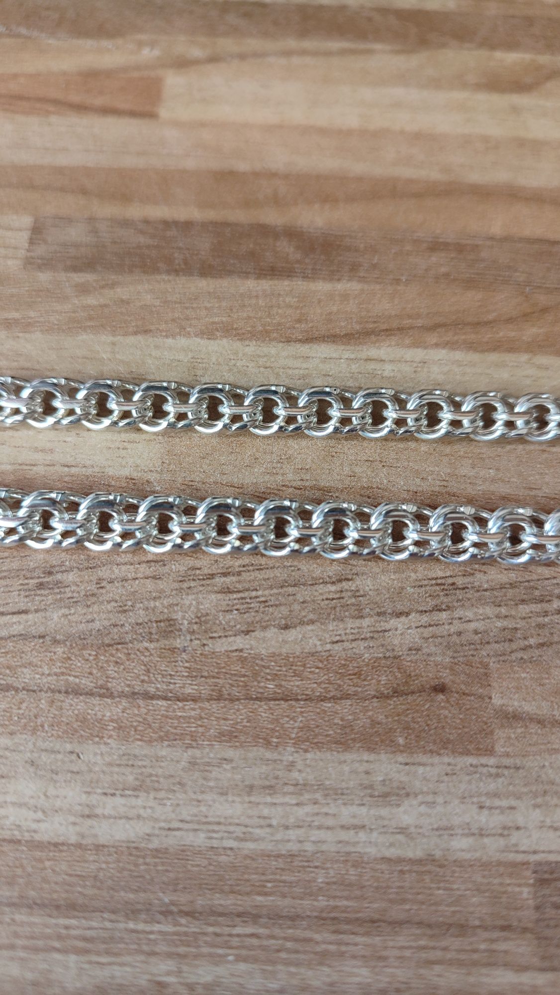 Серебряная цепочка 47 гр.