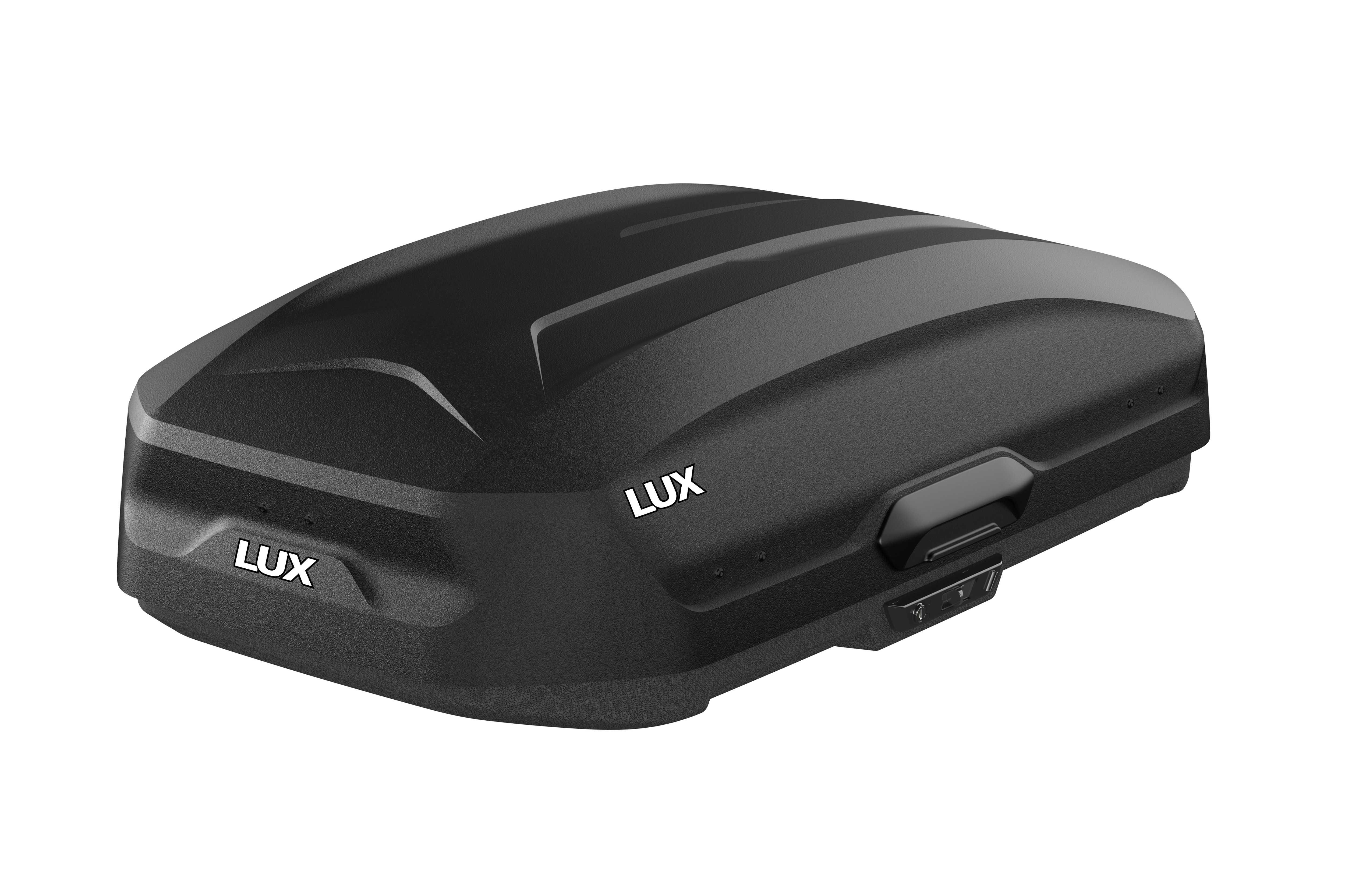 Автобокс LUX "TAVR 140" черный (матовый) двусторонний 440л. в НАЛИЧИИ