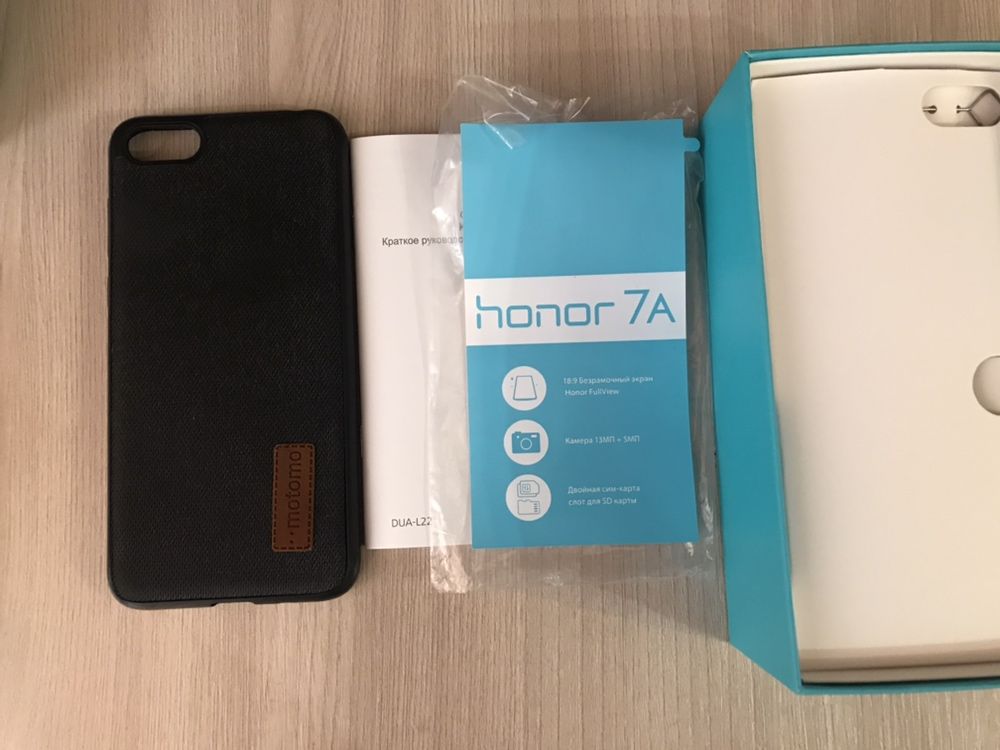 Продается телефон Honor 7a в хорошем состоянии