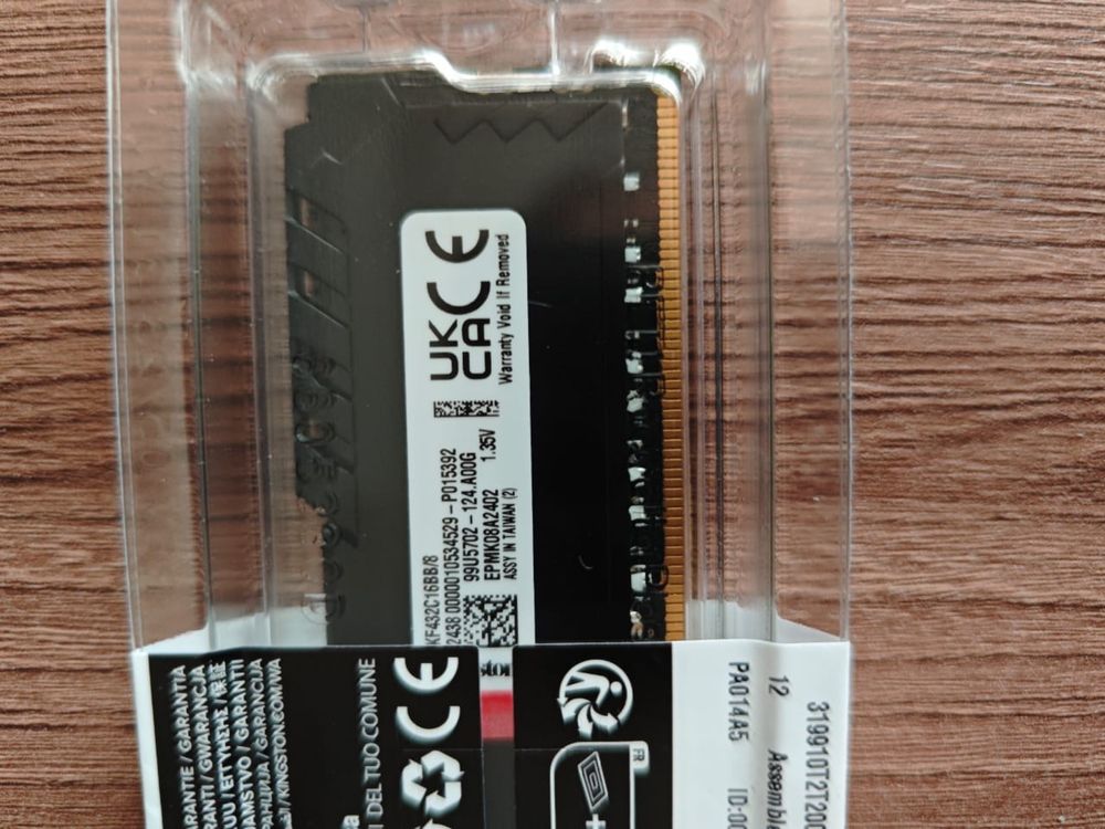 Оперативная память DDR 4 8Гб