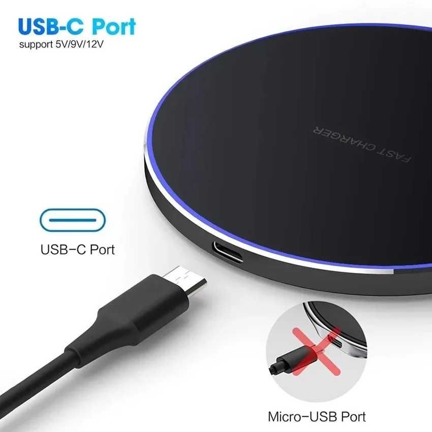 Беспроводная зарядка зарядное устройство Wireless Charger Iphone и др.
