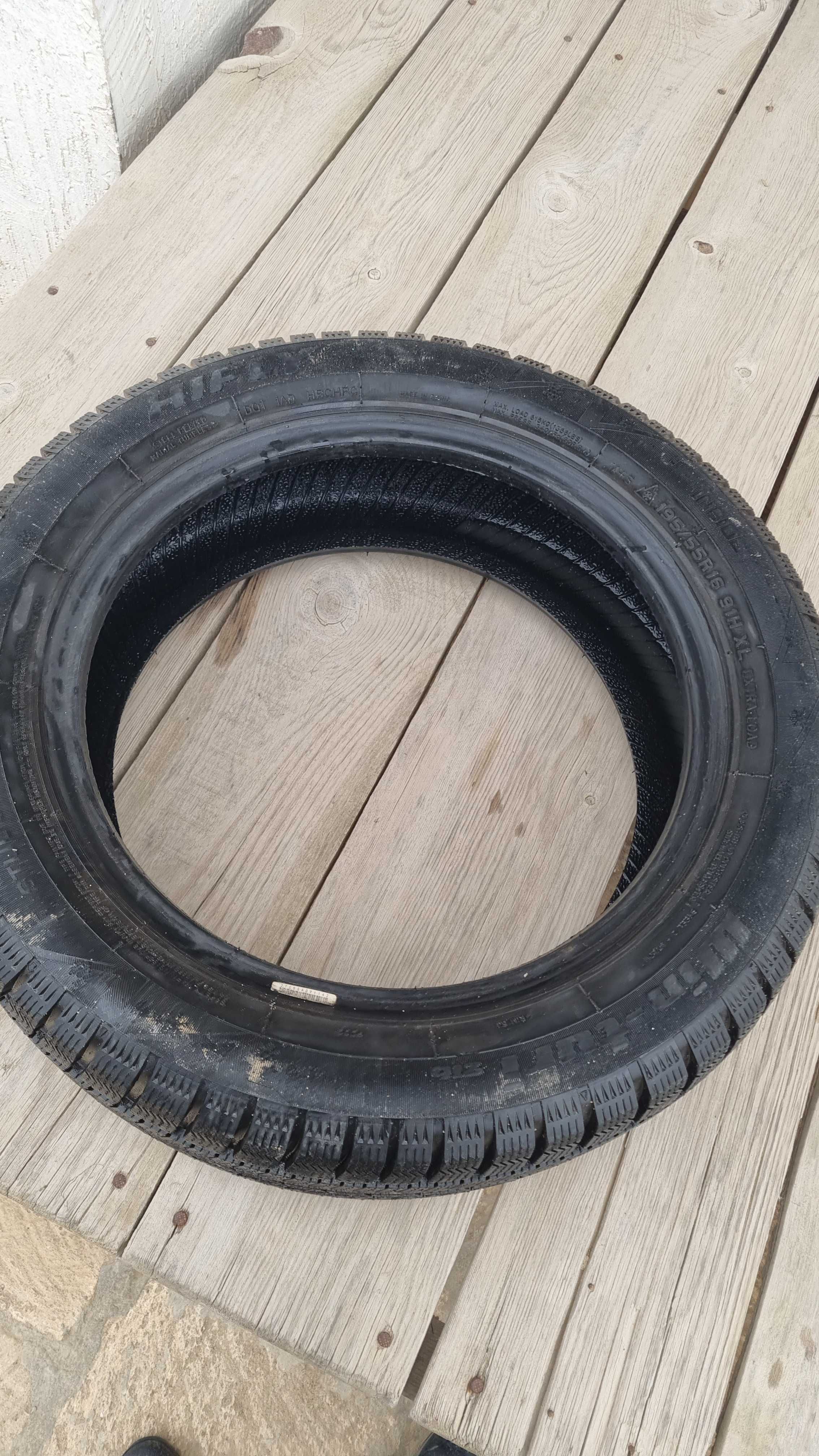 195/55 R16 Б/у  фирма Hifly
Зимни 1 штук 15мың тг