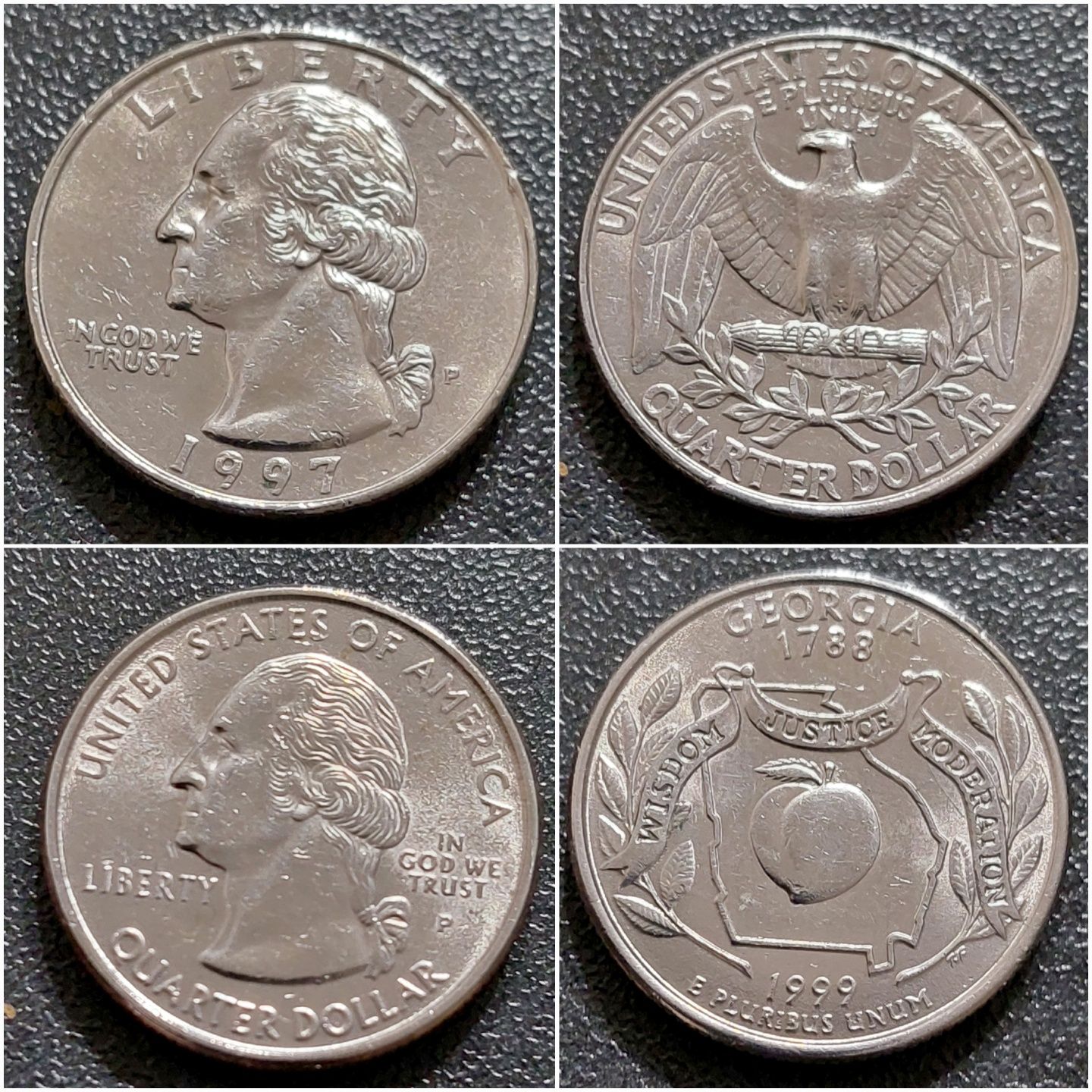 Euro cent Продажа Quarter USA Australia Netherlands монеты
