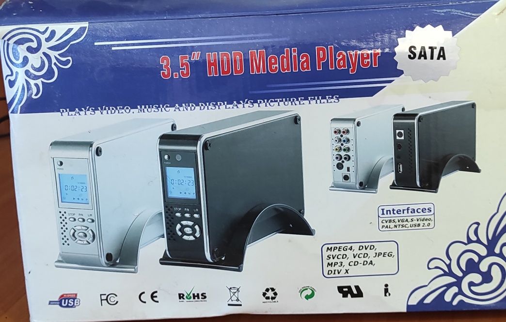 Медиа плеер HDD 3.5