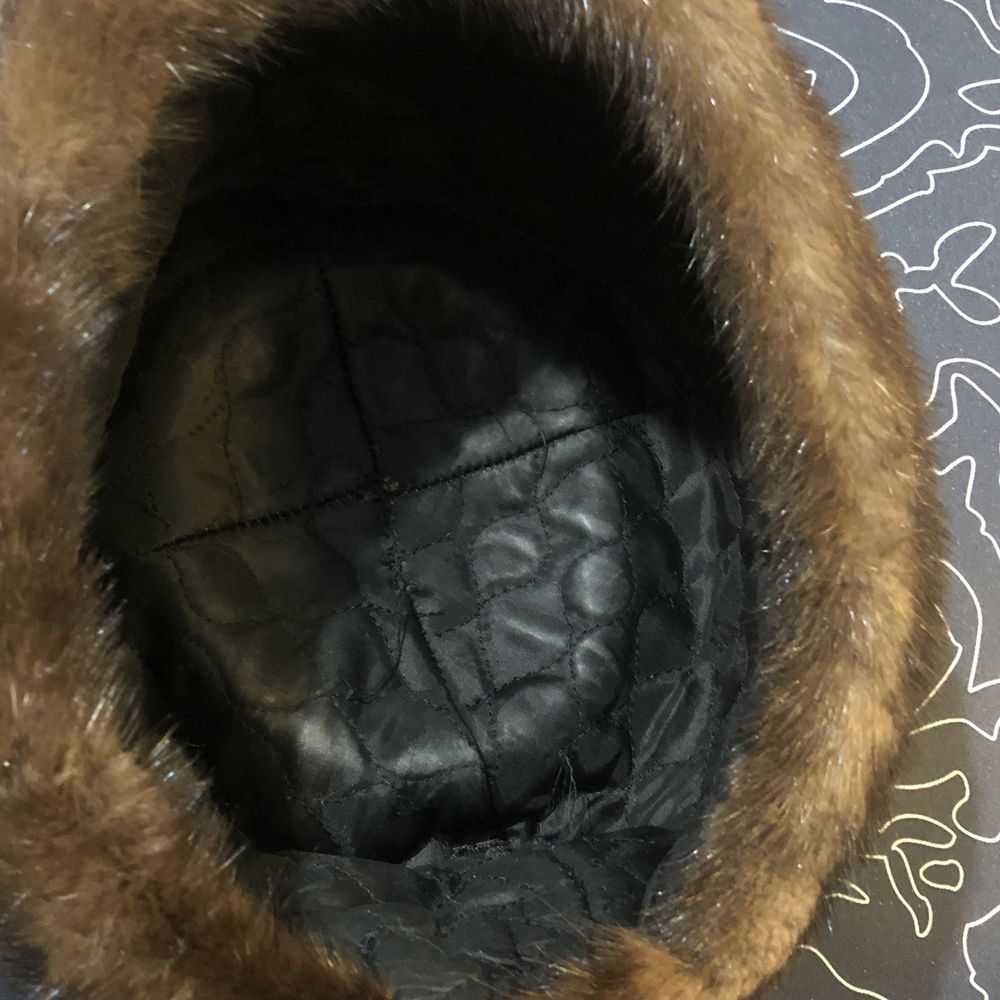 Шапка норковая