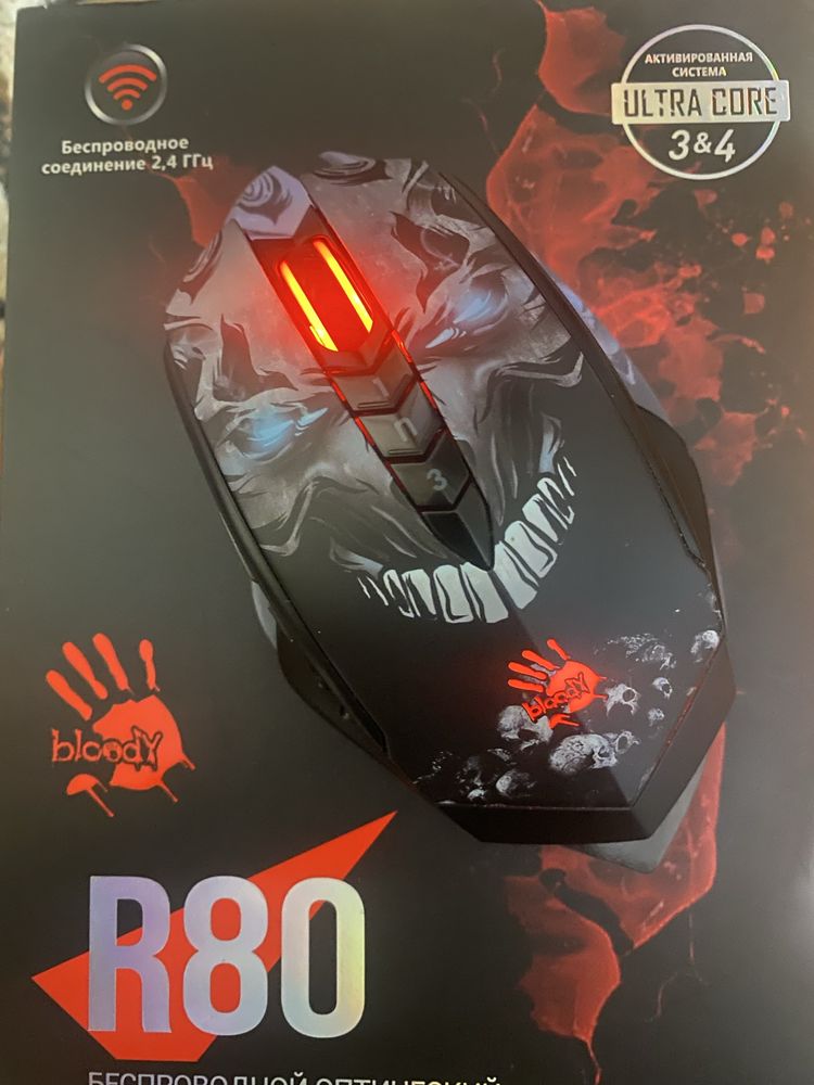 Продам играю мышь A4tech Bloody R80