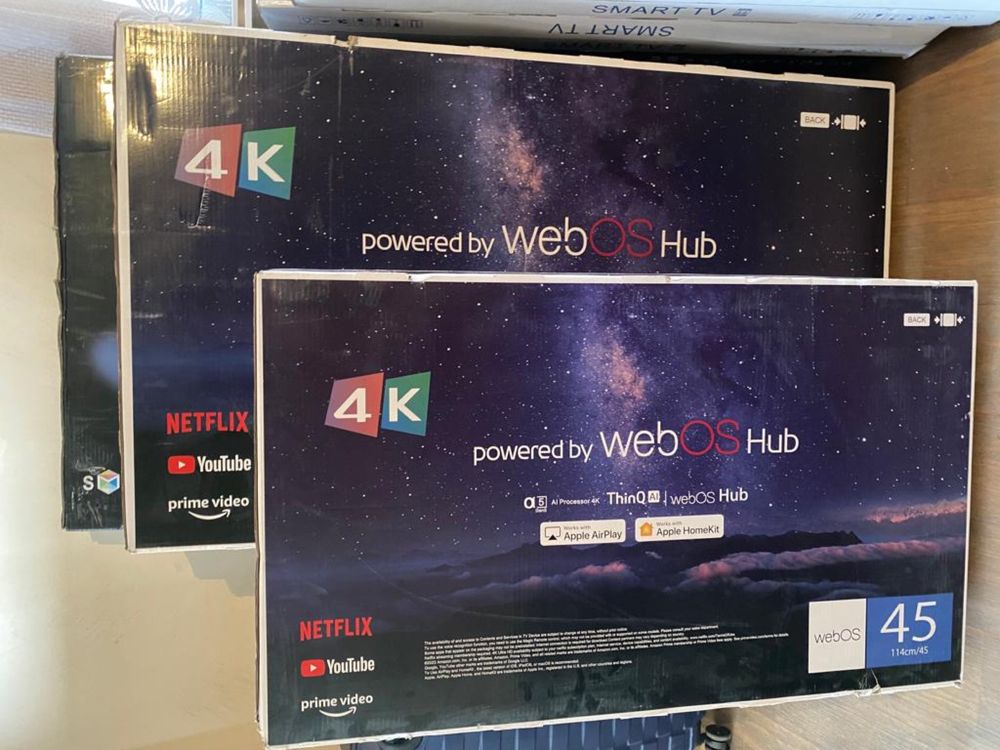 Новый телевизор LG smart tv с интернетом