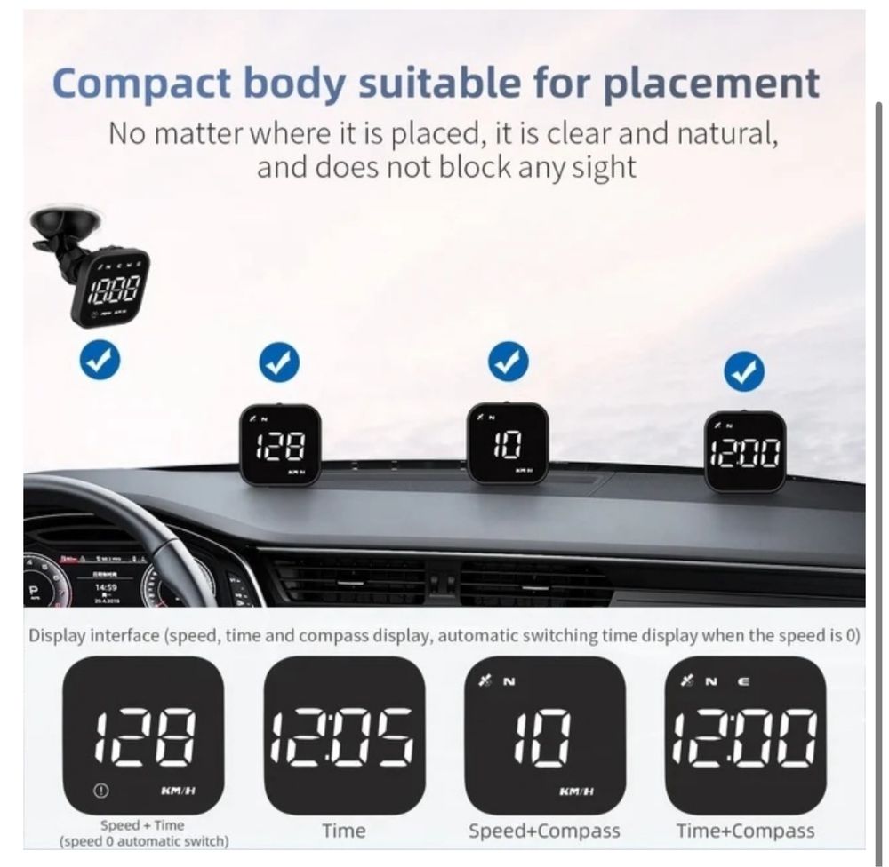 Универсальный графический проектор HUD для всех