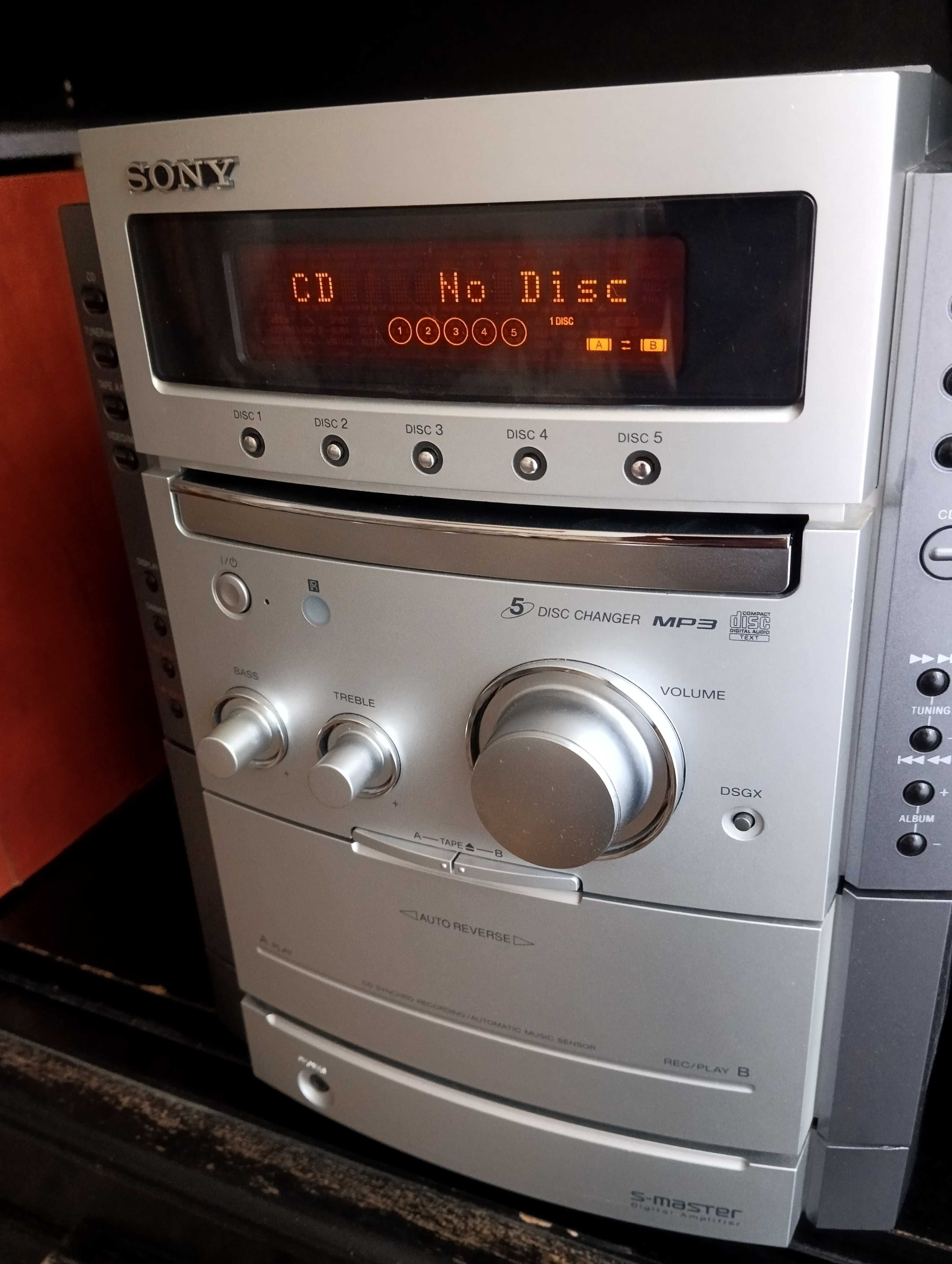 Музыкальный центр Sony W 555, NXM 3