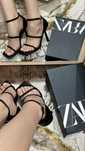 Элегантные туфли, сандали Zara | Новые | Натуральная кожа | Размер 39