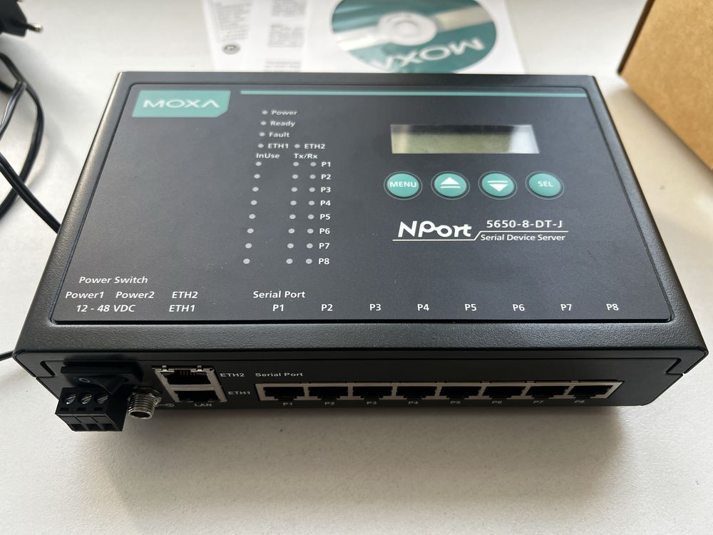 Moxa Nport 5650-8-DT-J