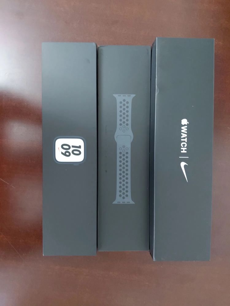 apple watch 7 nike black 45mm Iphone часы смарт