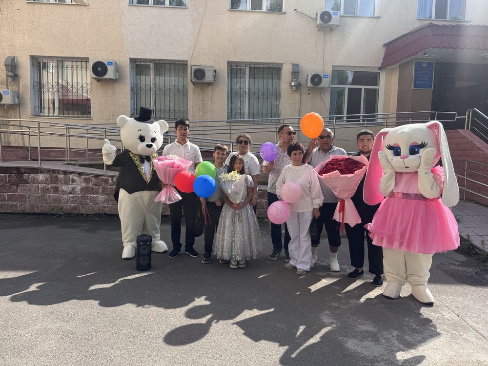 Мишка тедди и Зайка,аниматоры