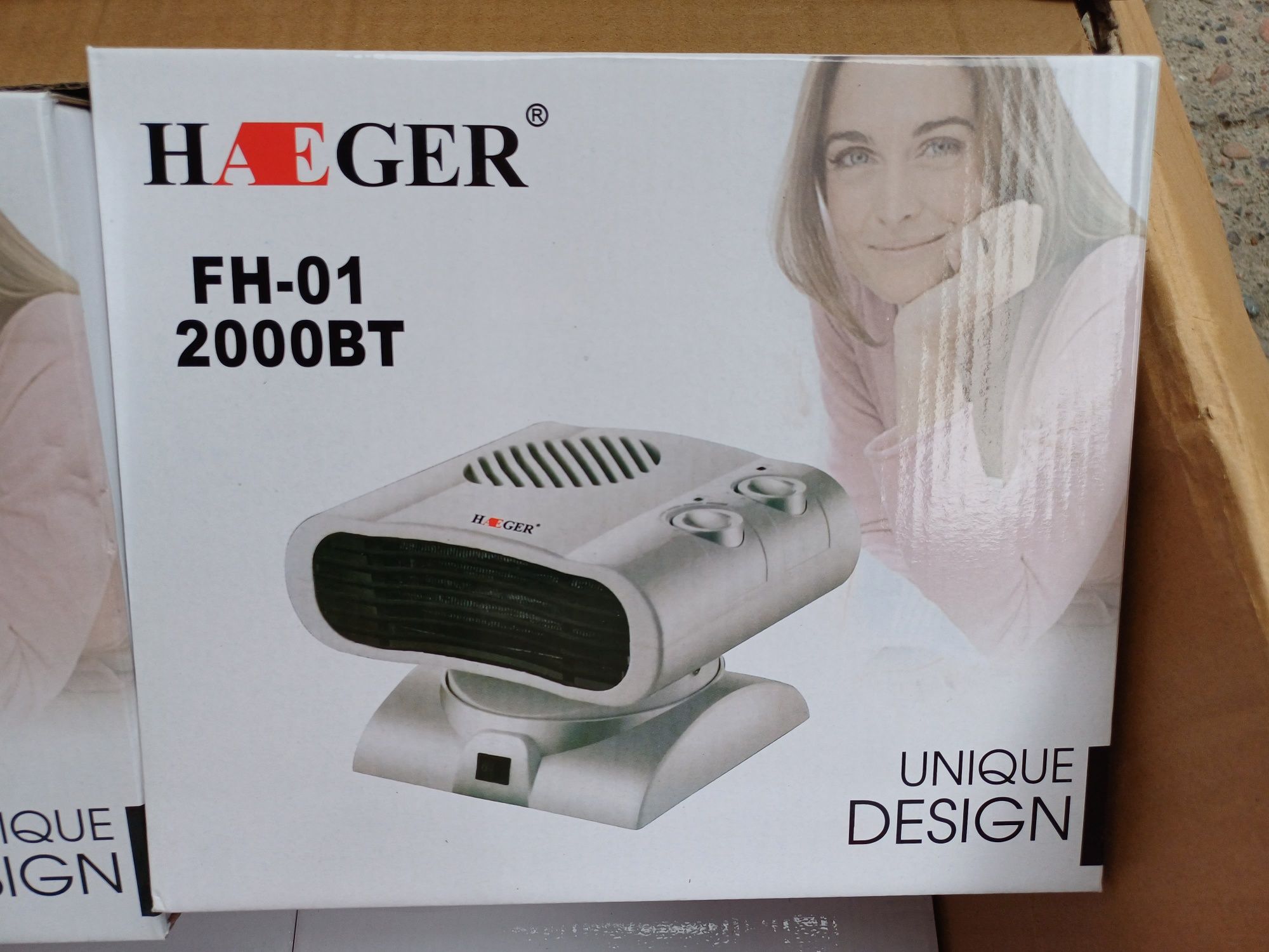 Обогреватели Ветродуй HAEGER FH - 01 новые в упаковке