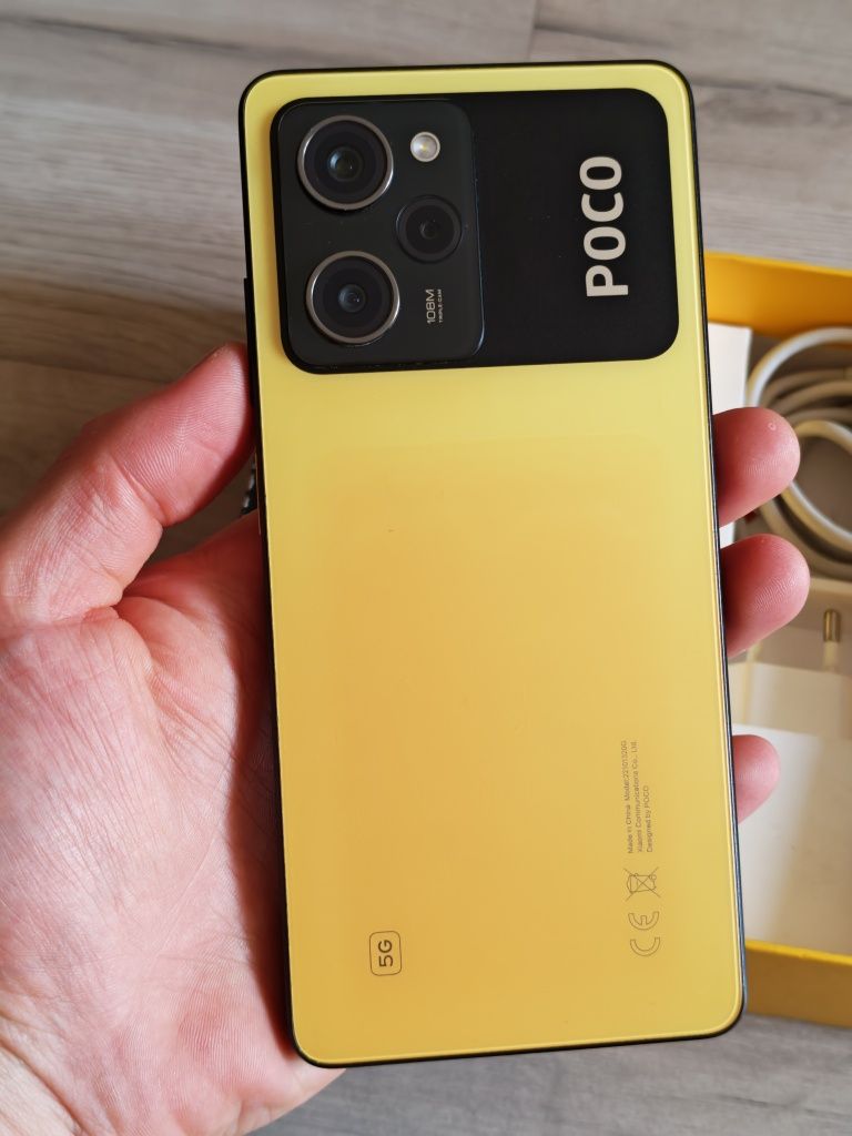 Poco X5 Pro 256 gb Ram 8+4 5G полный комплект