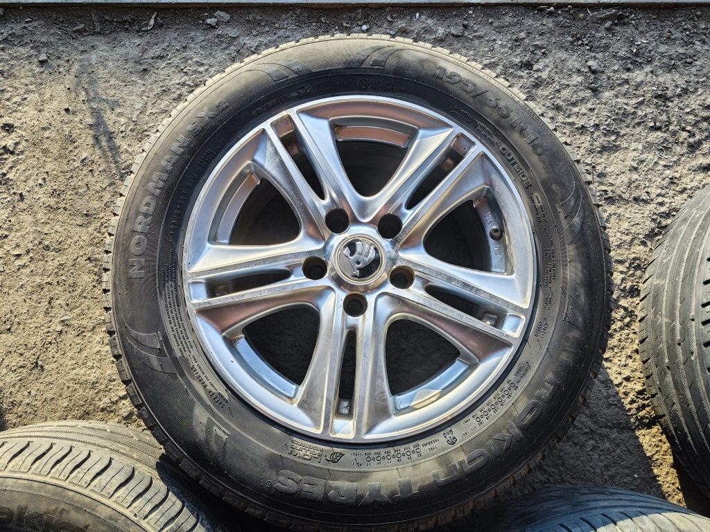 Колёса в зборе стояли на Skoda