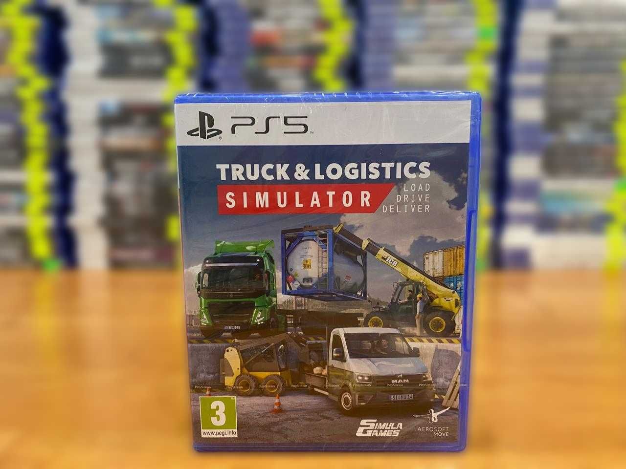 Новый диск Truck and Logistics Simulator PS5 Много Игр
