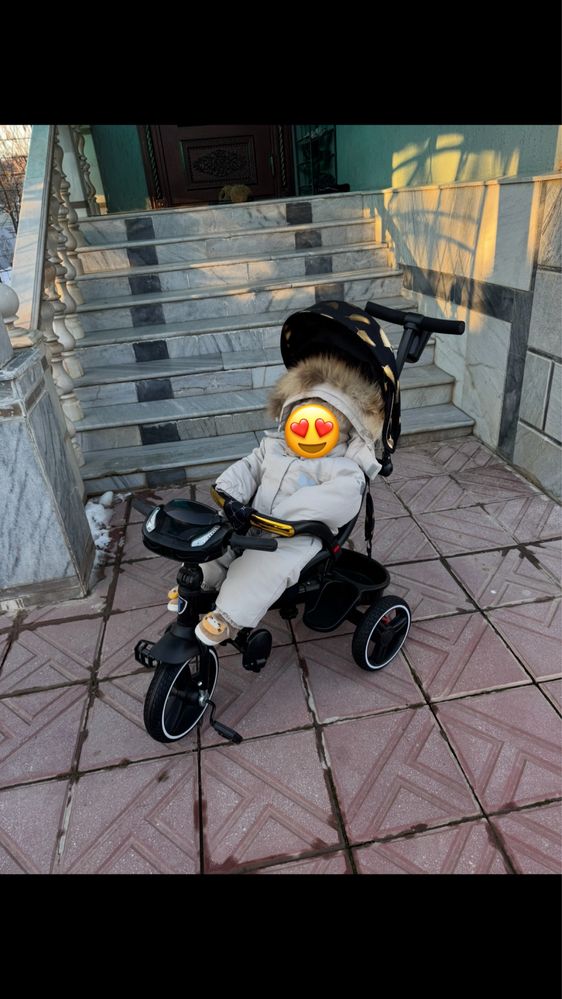 3 дөңгелекті балалар велигі.