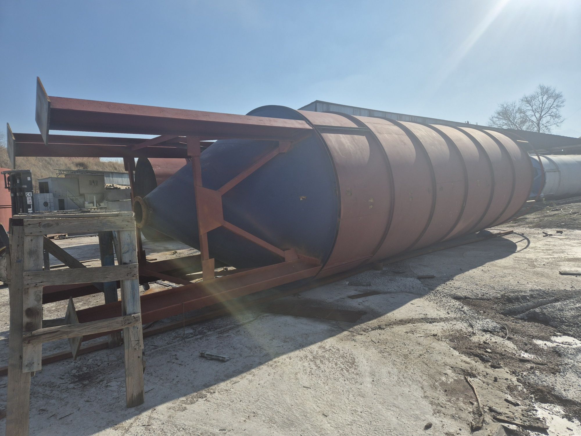 Силос 110тонн цемент