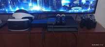 Продам ps4 прошитую 3тб + ps VR