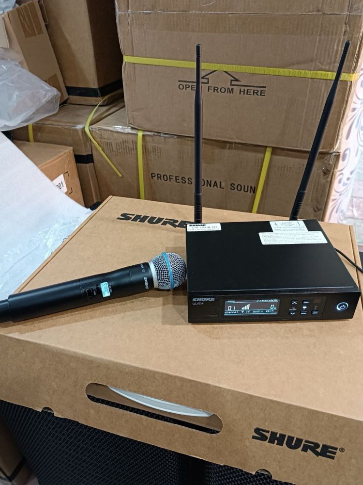 Микрафоны SHURE SLXD 24, SLXD, QLXD-4