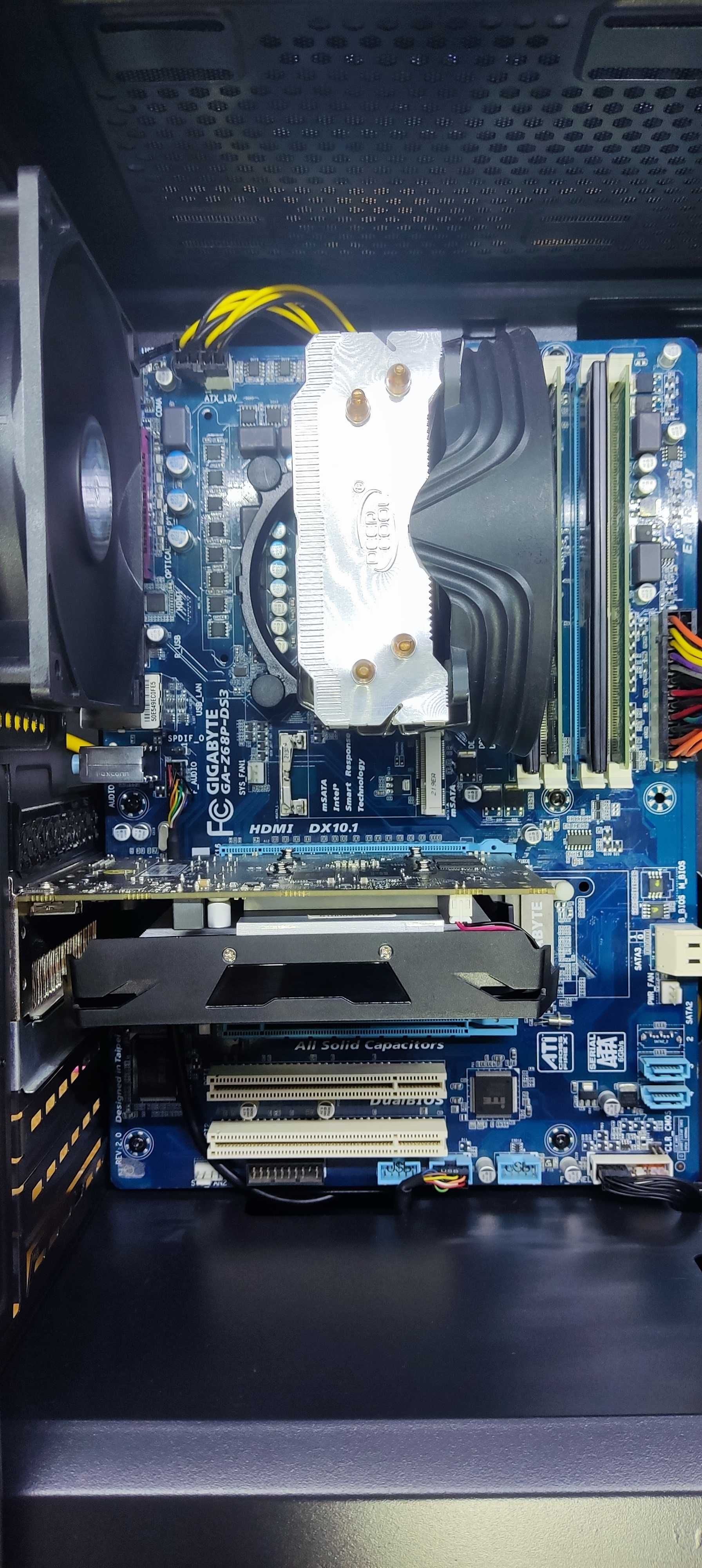Игровой i7 2600\RX550 4GB\RAM 12GB\SSD 120GB\HDD 500GB