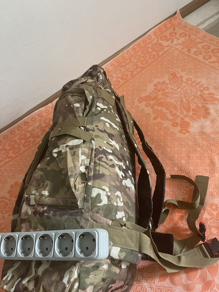 Рукзак сумка военный, камуфляж)