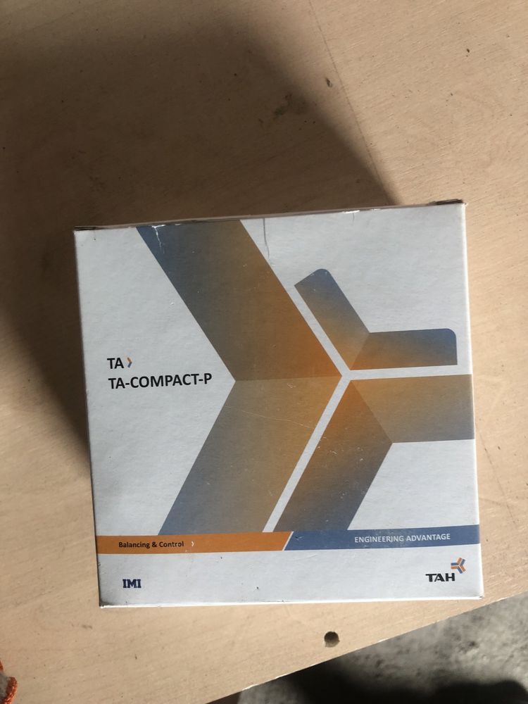 Ta-COMPACT-P балансировочный клапан