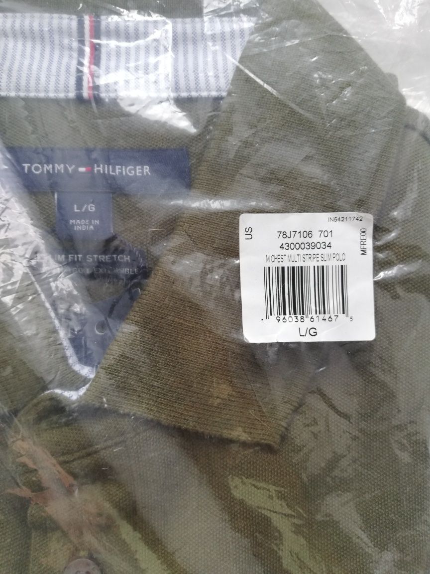 Поло мужское новое, Tommy Hilfiger размер L
