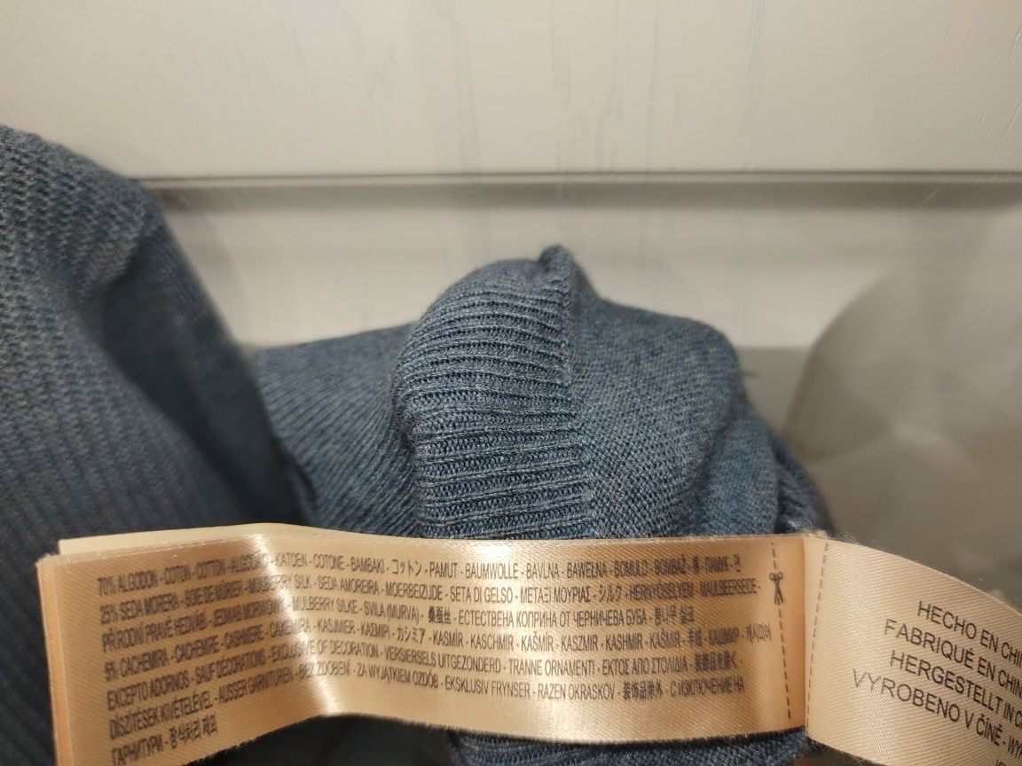 Свитера Massimo Dutti из хлопка, шелка, кашемира. Премиум.
