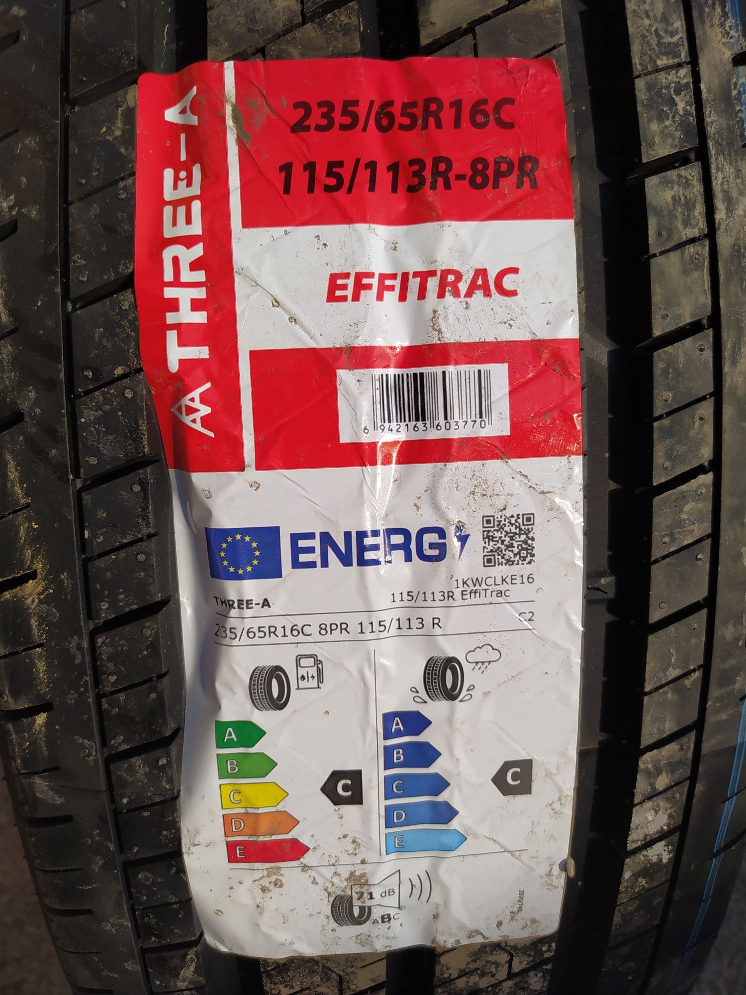 235/65R16C Three-A EFFITRAC 115/113R