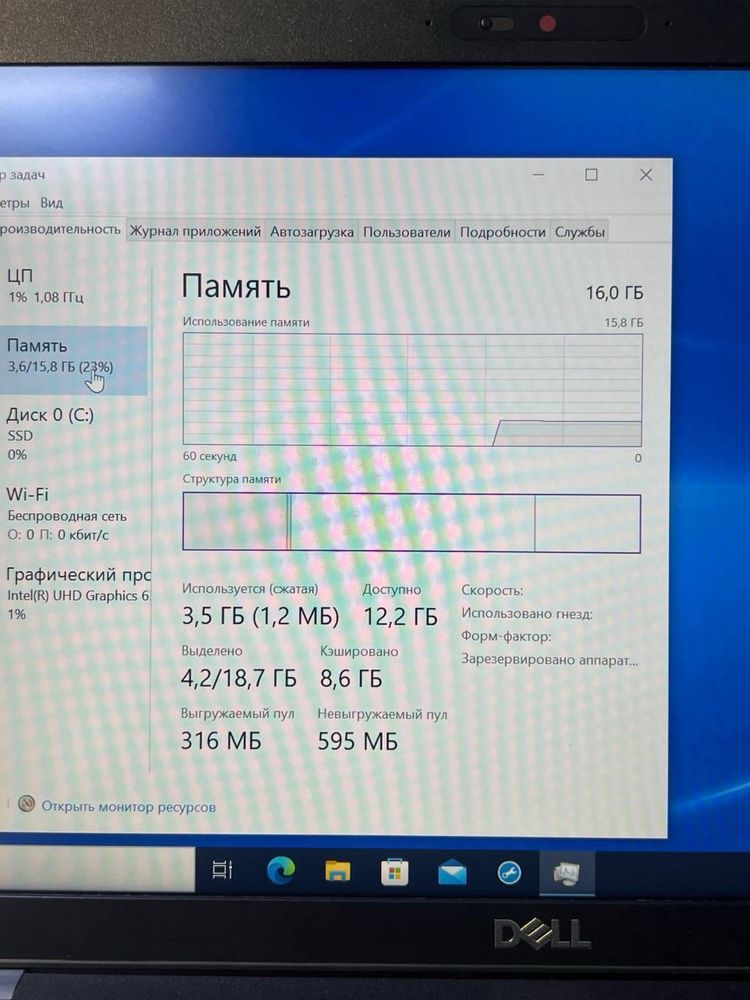 Dell core i5-9 Ram 16gb
