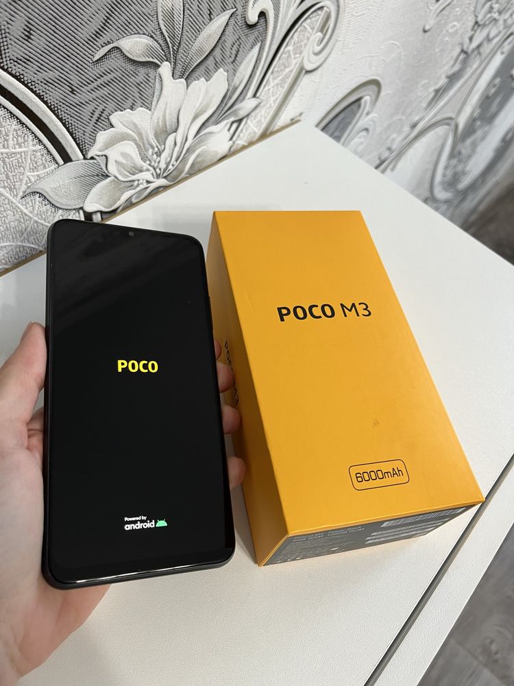 Poco m3 коробка документы есть