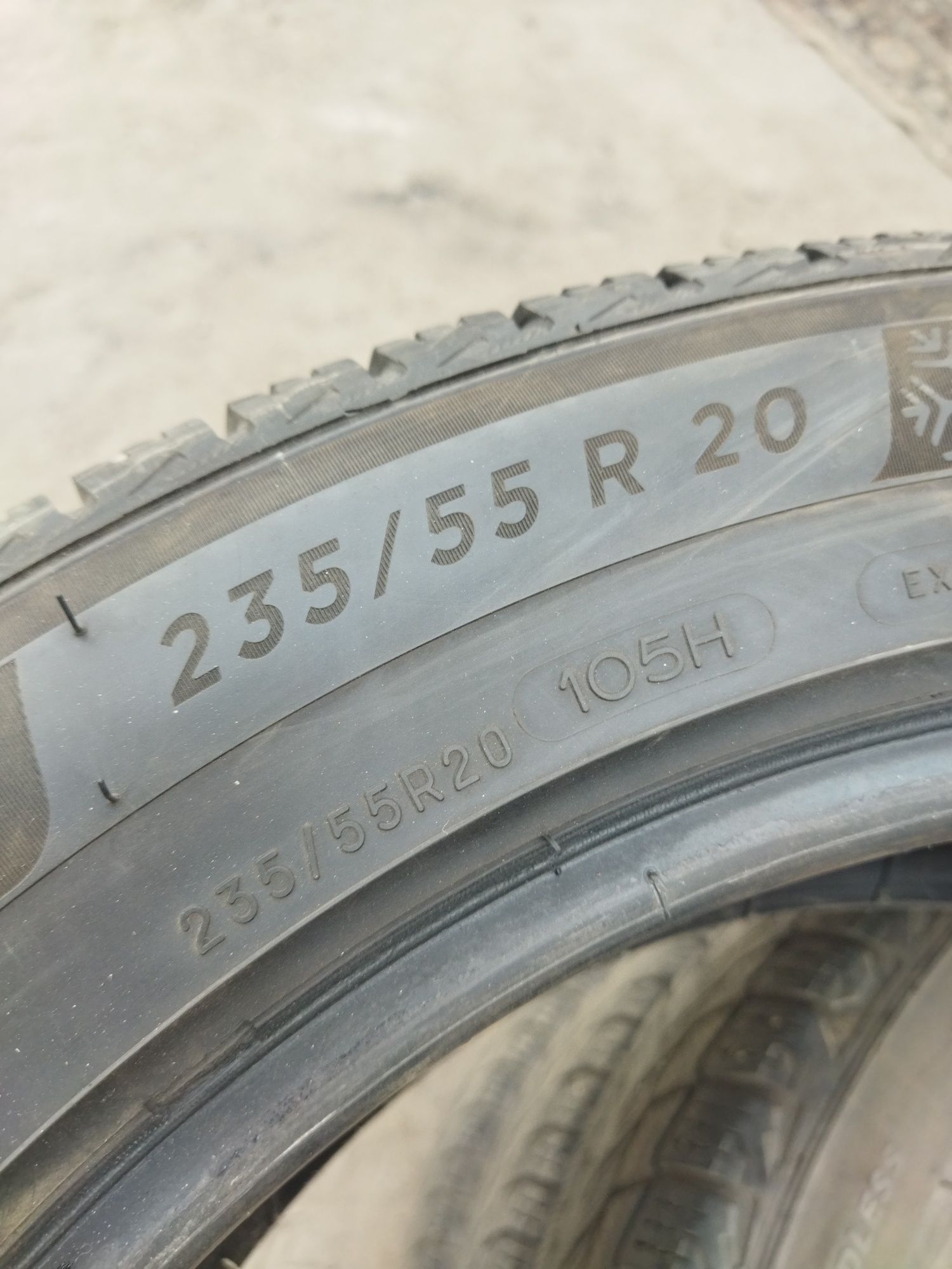 Шины Мишлен 235/55/20 комплект
