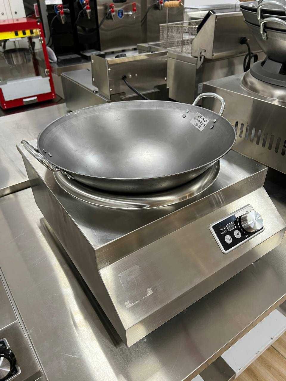 ВОК плита WOK электрическая, газовая, индукционная для кафе, ресторана
