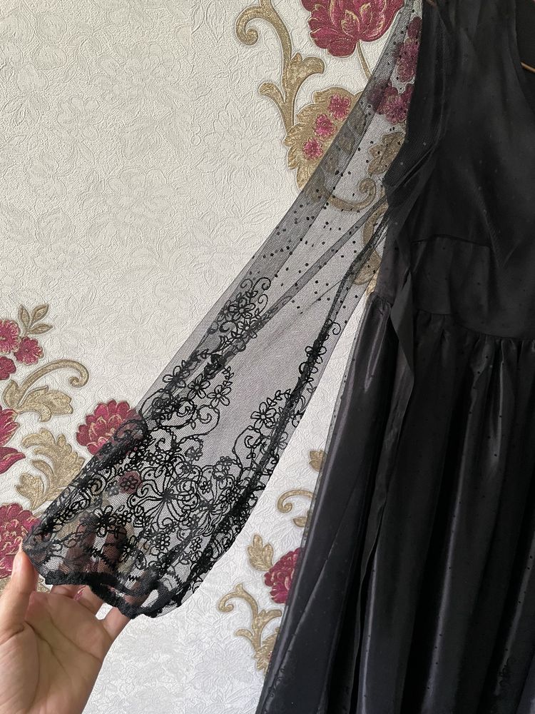 Платье чёрное