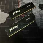 Оперативная память Kingston Fury Beast RGB KF426C16BBAK2/16 2x8Gb