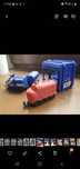 Набор Chuggington два паровозика с гаражом