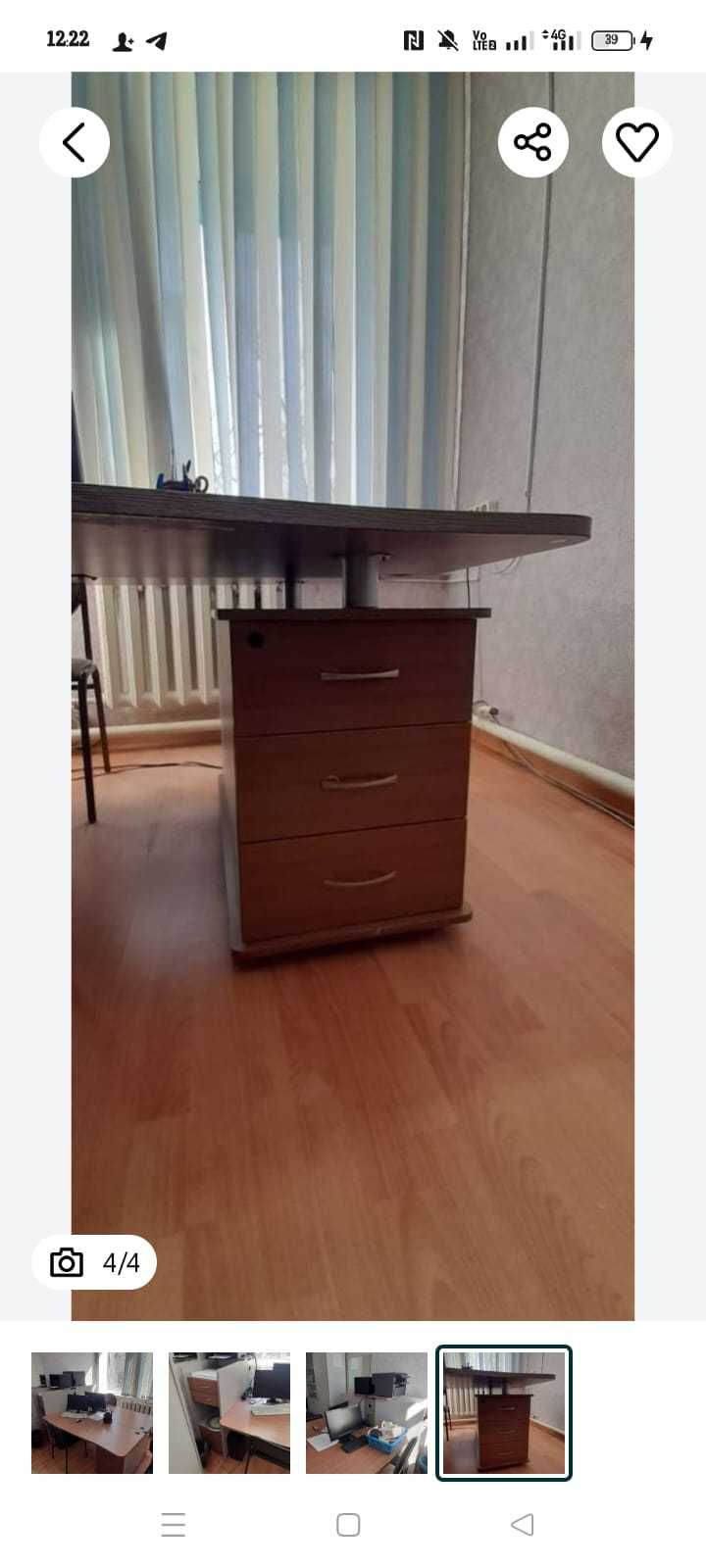 Стол офисный (комбо вариант)