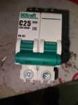 Продам автоматические выключатели Dekraft 25A 2P.