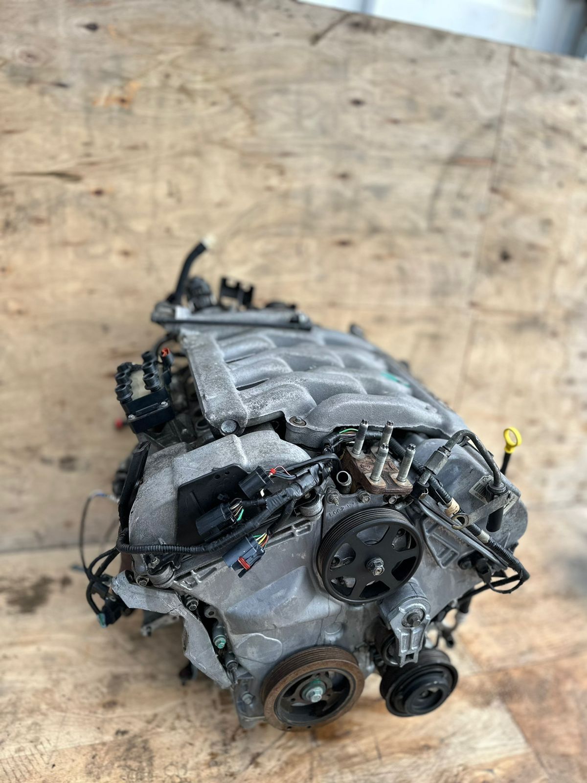 Двигатель контрактный GY-De 2.5 на Mazda MPV