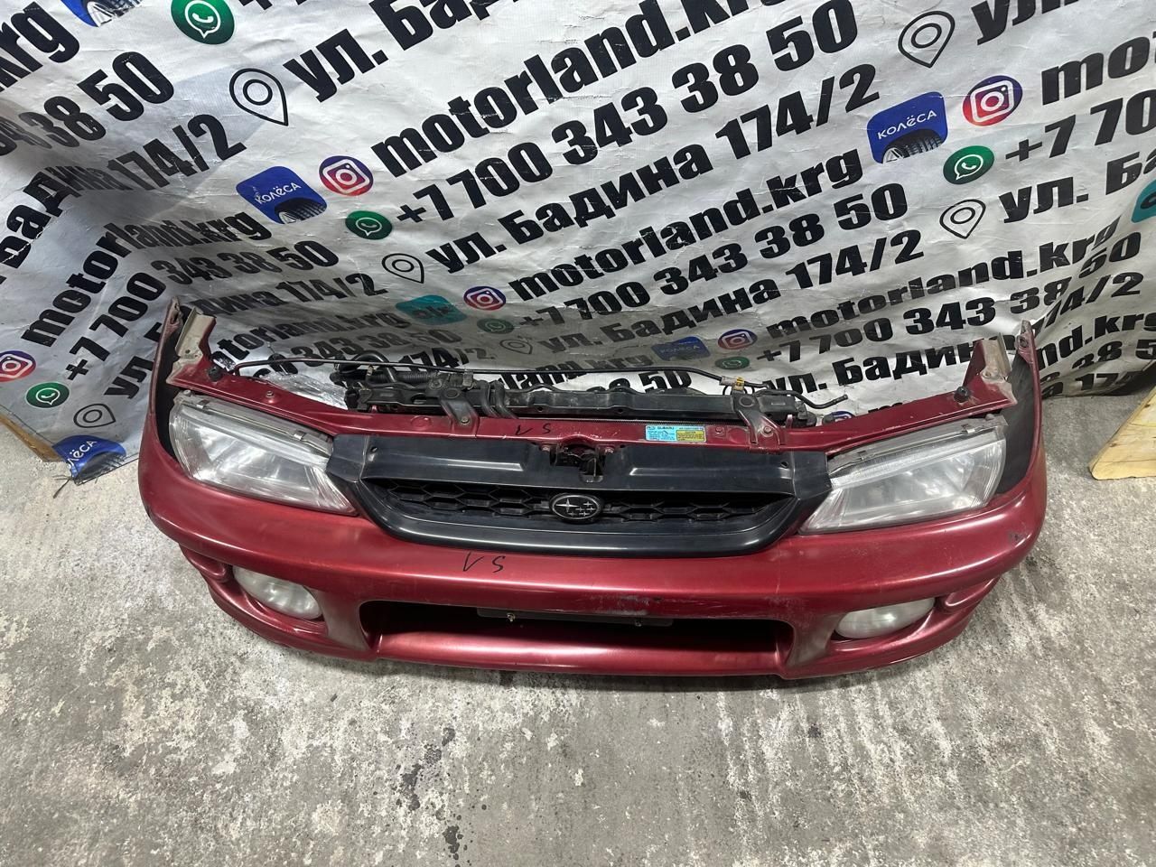 Ноускат nosecut Subaru Impreza WRX  gc/gf