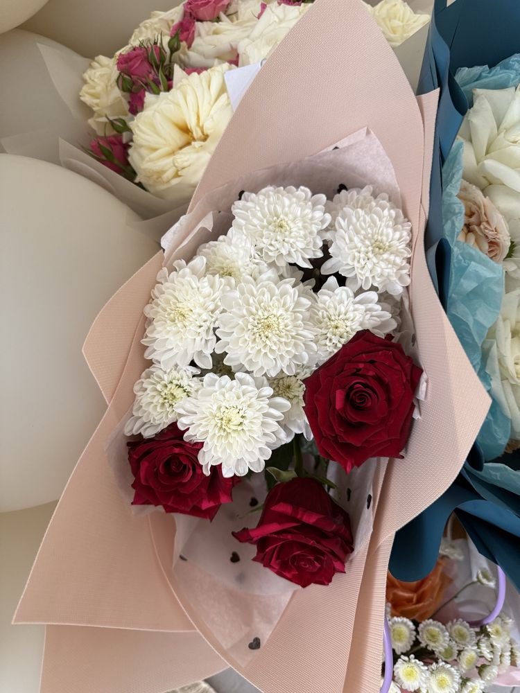 Срочно продам свежие букеты
