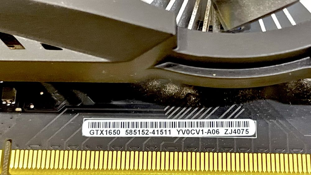 Видеокарта ASUS GeForce GTX 1650 ( 4 gb)