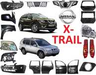 Кузовные детали, капот фара бампер решетка Nissan X-trail